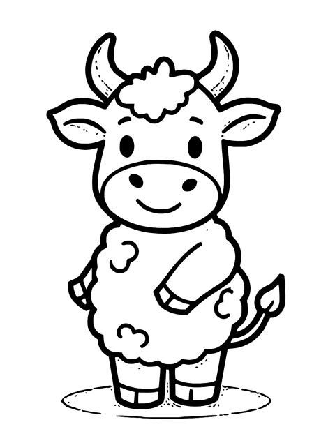 Chibi Cow