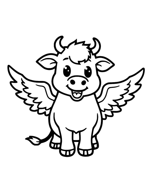 Cow With Wings