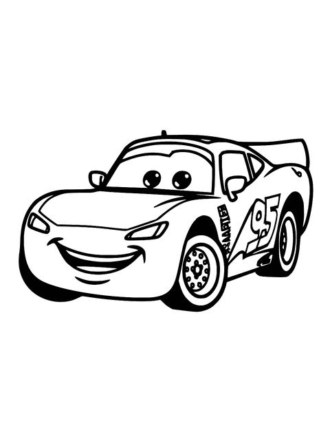 Disney Cars coloring page