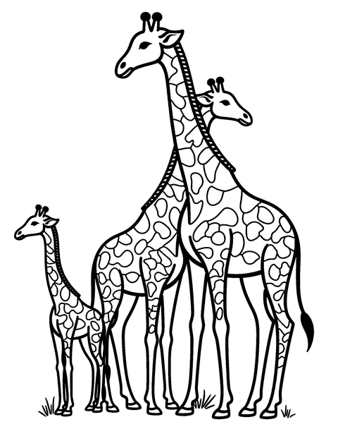 Kirahviperhe coloring page