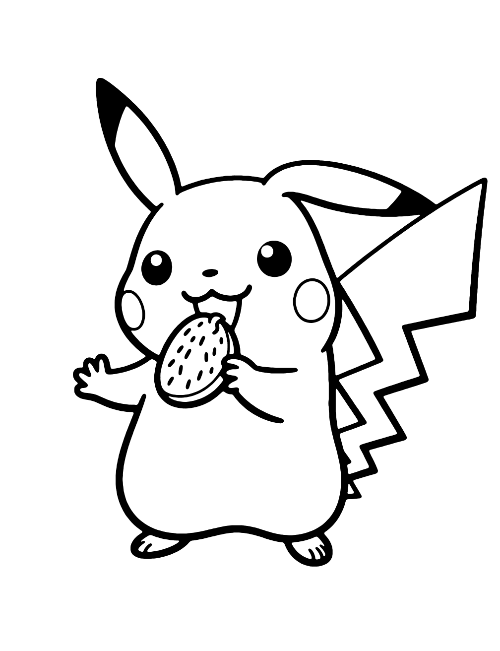 Pikachu Jí omalovánka