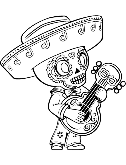 Poco Brawl Stars coloring page