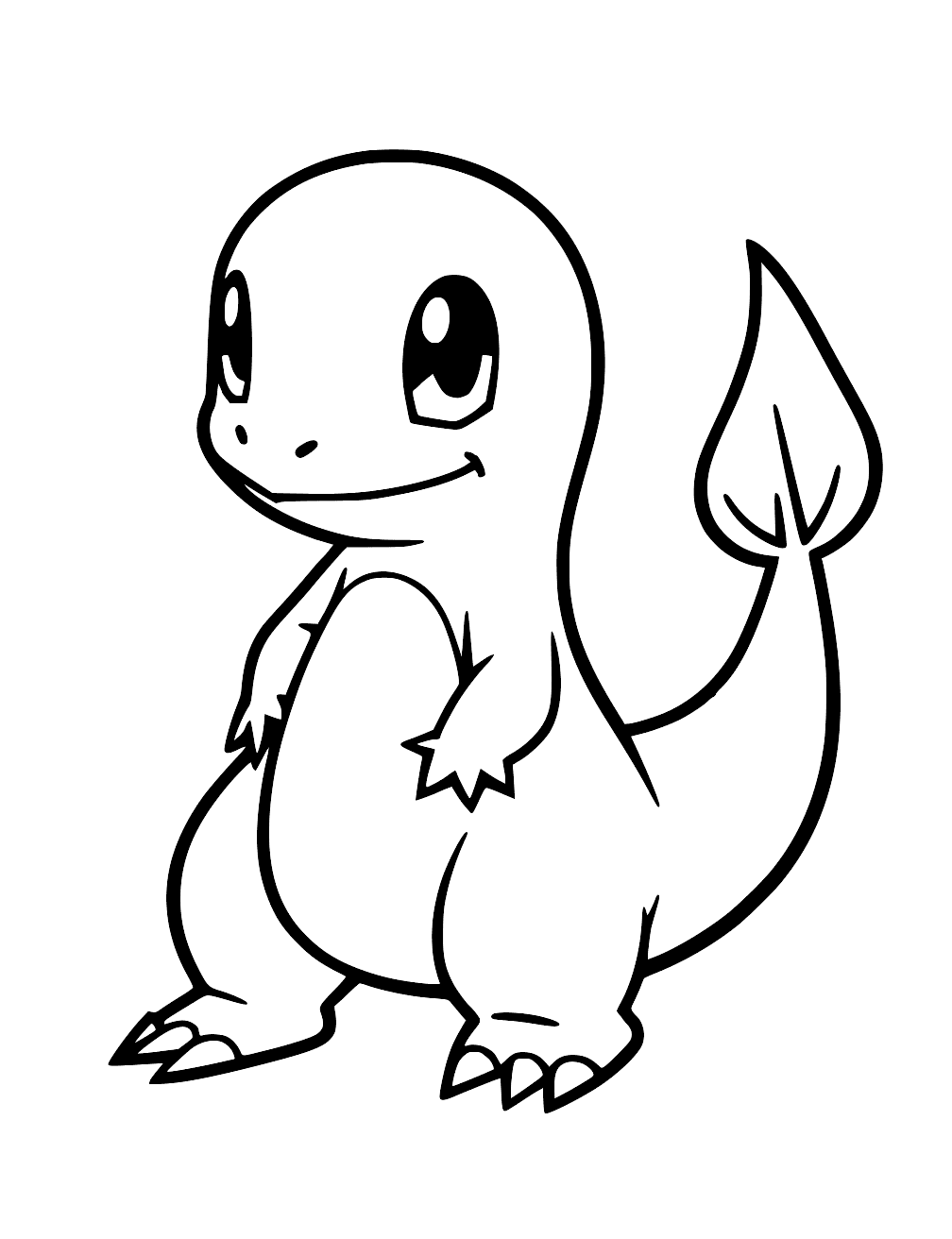 Coloriage Pokemon Salameche