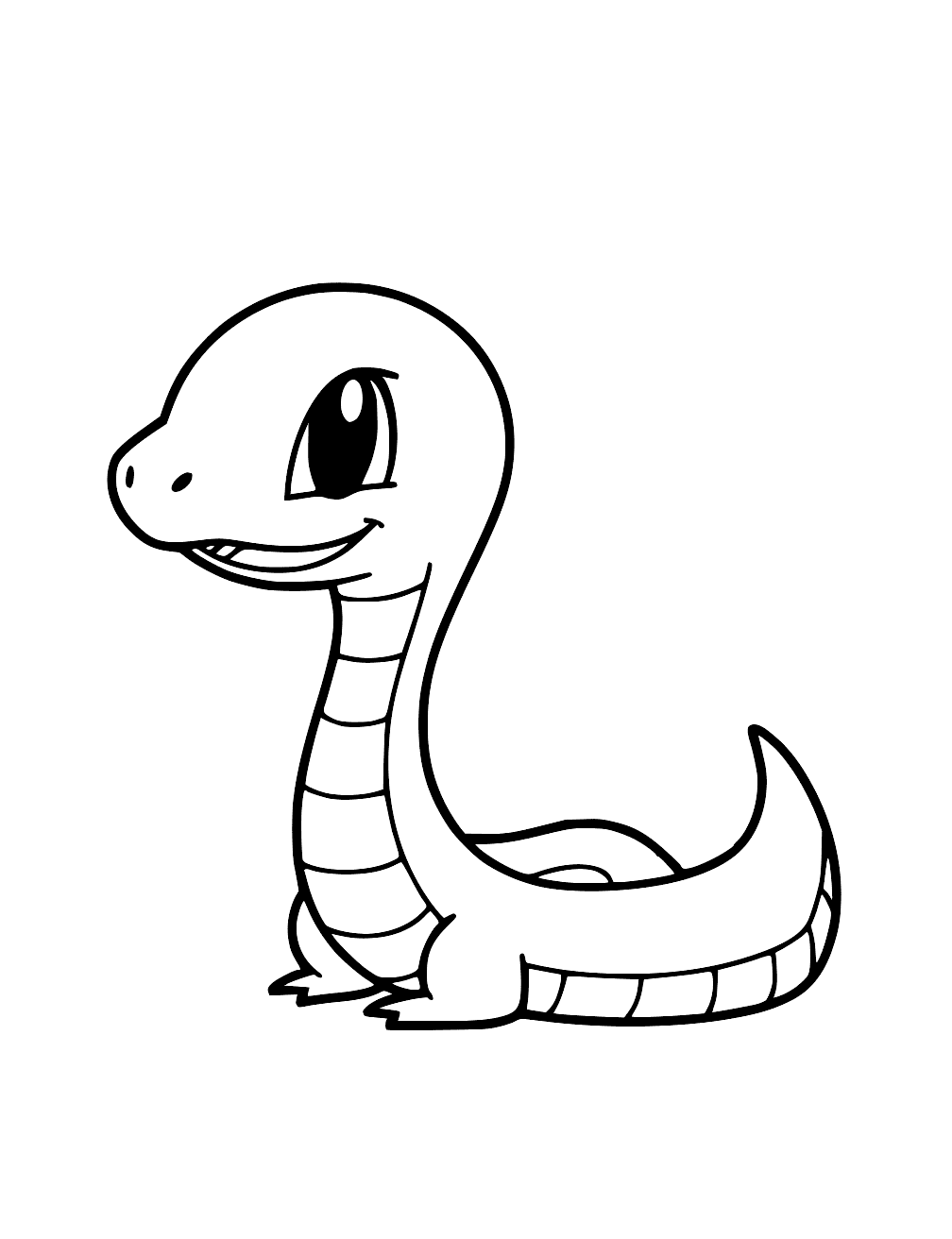 Pokemon Snake Coloring Page