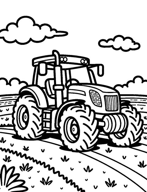 Tracteur Ferme