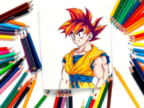 Dibujos para colorear de Goku