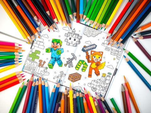 Dibujos para colorear de Minecraft